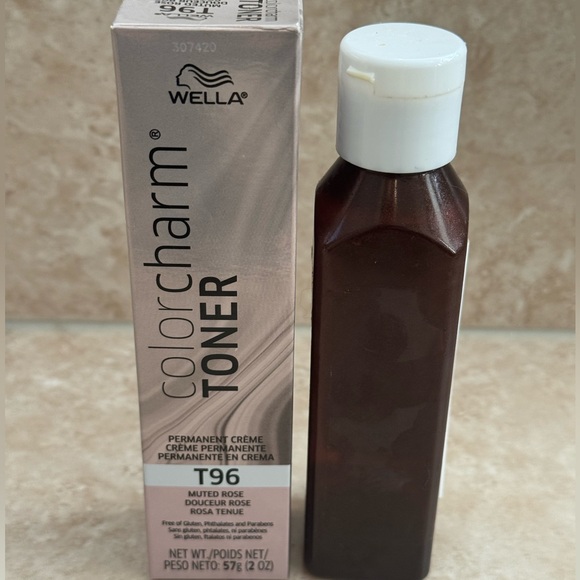 Wella Other - Wella Color Charm T96 pale rose Blonde Toner with Developer